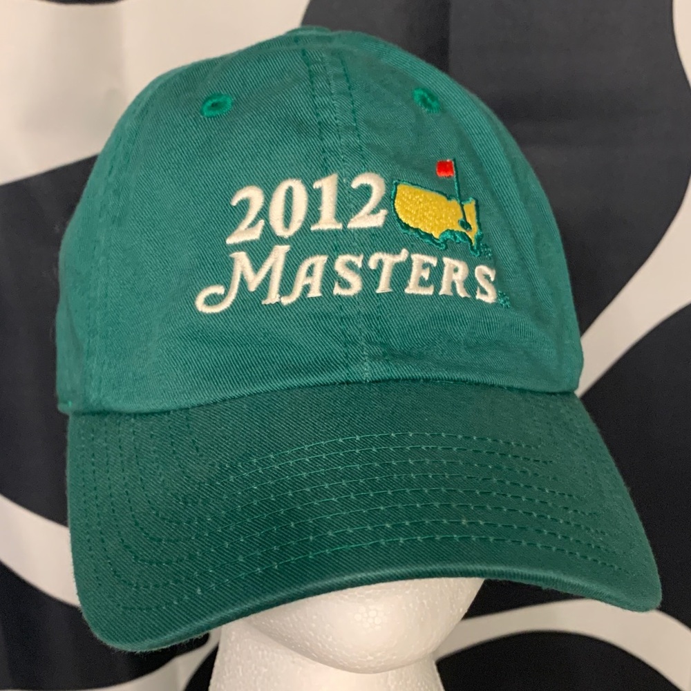 Green 2012 Masters Golf Cap